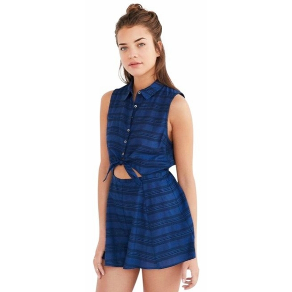 Urban Outfitters Pants - Gingham Romper